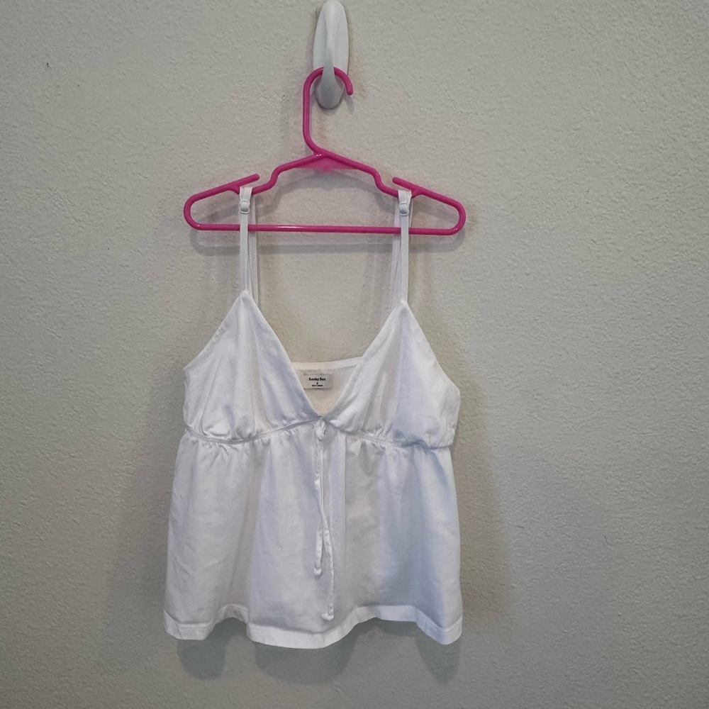 Aritzia White Camisole Top